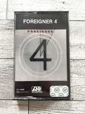 Foreigner - 4 Cassette Tape Atlantic Records, 1981 Warner Sticker