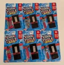 New Vintage 1995 Playskool Cool Tools Adventure Lot of 6 Tools Hasbro