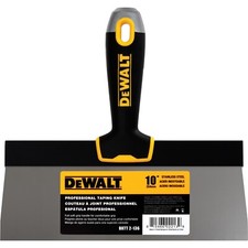 DEWALT Fassadenspachtel 10"/254 mm Profi Klinge mit weichem Griff rostfrei 2-136