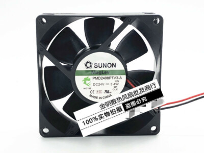 1 pcs   8CM 8025 DC24V 3.4W PMD2408PTV3-A inverter cooling fan. #A6-39