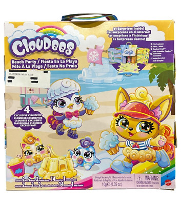 Cloudees Collectible Pets Party Pack, Cloud-Themed Reveal