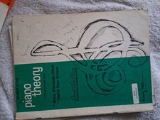 Lot of old piano music books, piano student, piano theory and piano repertoire