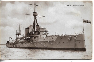 H.M.S. DREADNOUGHT SCHLACHTSCHIFF WWI
