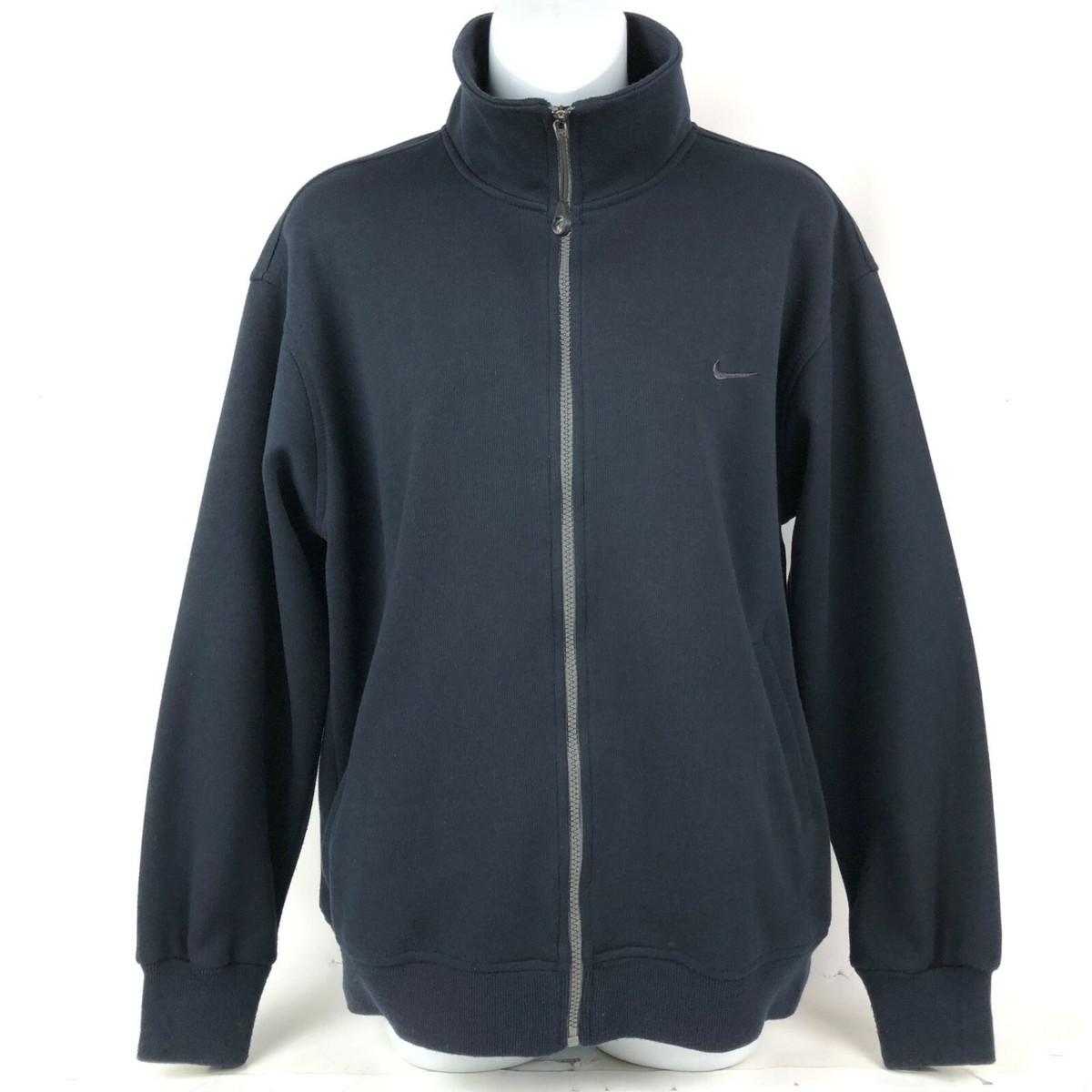 Nike Womens L Full Zip Jacket Embroidered Swoosh size L | eBay