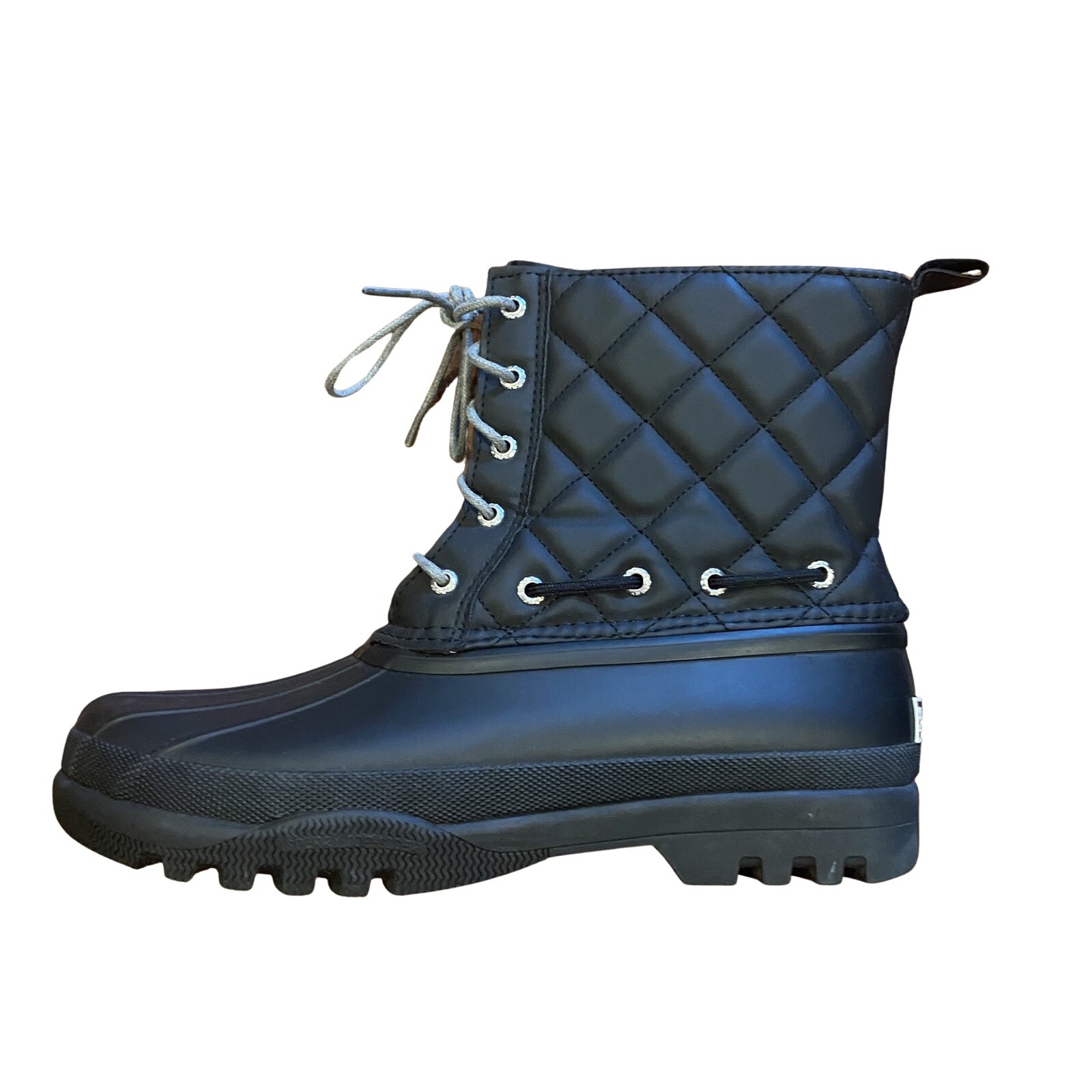 sperry women's gosling quilted rain boots