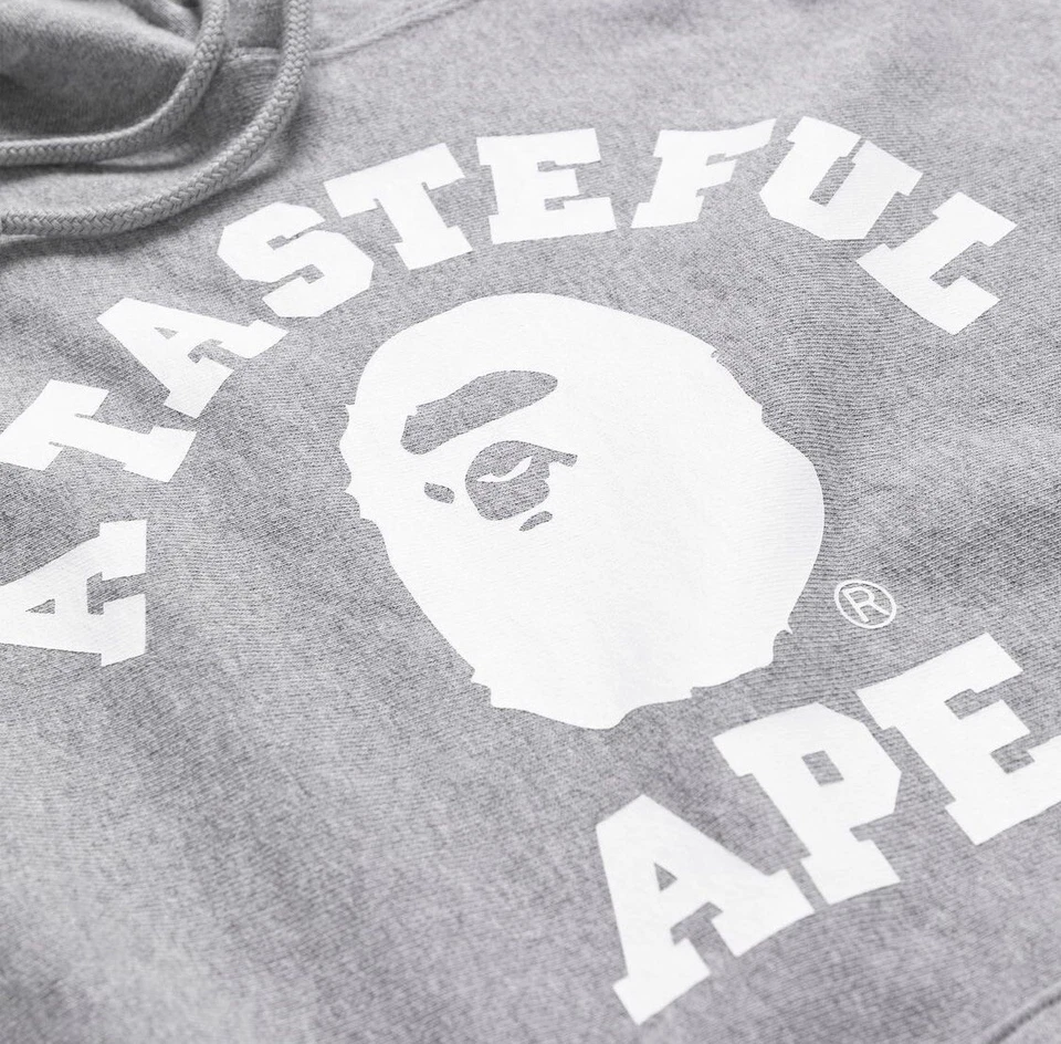 A BATHNIG APE Para hombres BAPE x JJJOUND XXXL RELAJADO CLÁSICO UNIVERSITARIO SUÉTER SUDADERA CON CAPUCHA Foto 2 de 4