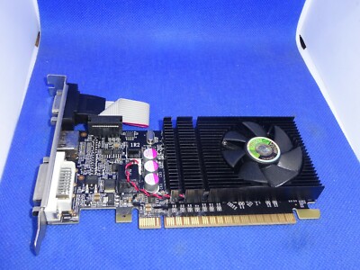 POINT OF VIEW GeFORCE GT 520 2GB  DDR3 PCI-e GRAFIKKARTE VGA DVI HDMI #GK5571