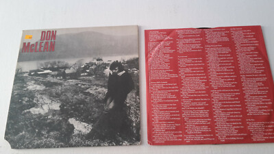 Schallplatten DON McLEAN  UNITED ARTISTS RECORDS 1972