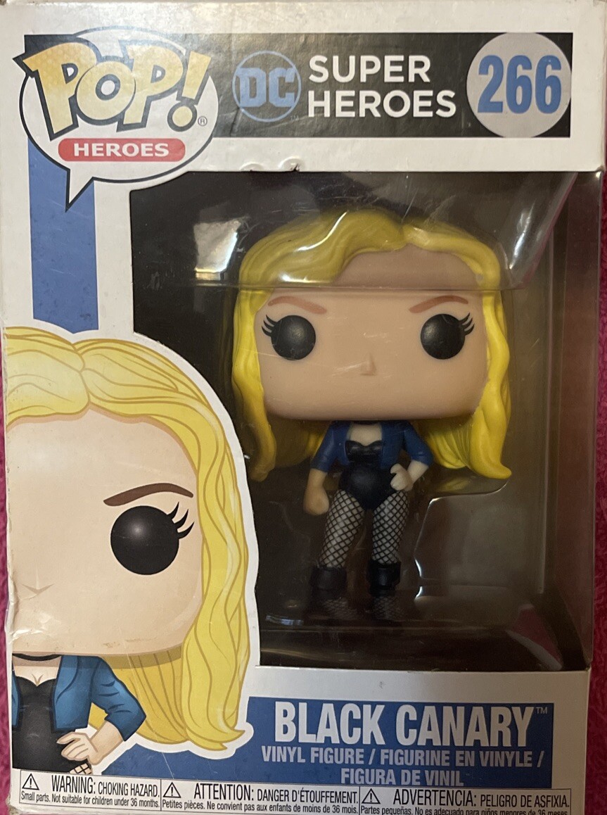 Funko Pop! Heroes - Dc Comics Figure - Black Canary #266 *2019 Rare Ships Free!
