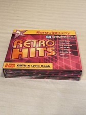 Retro Hits Digipak by Karaoke Party CD 4 Discs Madacy 1980 s Rock