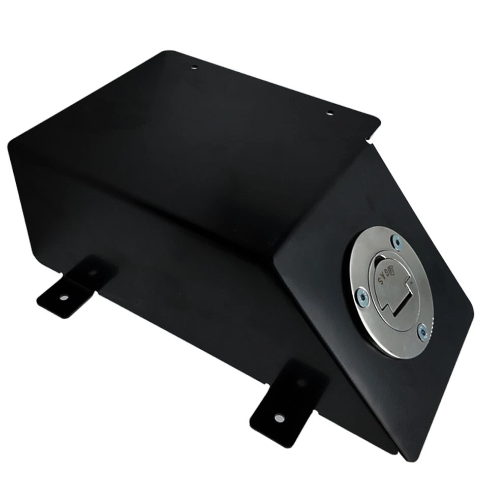 Kit de reubicación de tapa de puerta de gas de llenado de combustible para camioneta Chevy GMC C10 K10 67-87 Foto 4 de 4