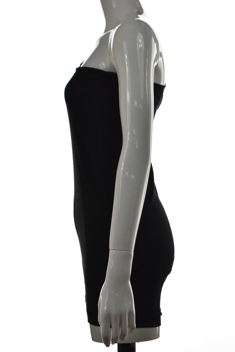 Vince Top Size M Charcoal Gray Solid One Shoulder… - image 3