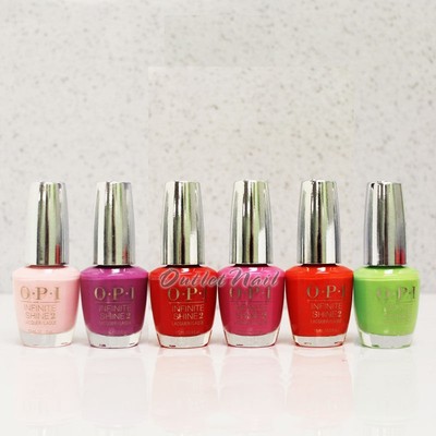 OPI Infinite Shine Set: CHOOSE 6 Colors 15mL/ 0.5 oz Kit Nail