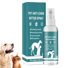 Bitter Spray for Pet Stop Chewing Behavior Corrector Training Aid for Dog  Cat