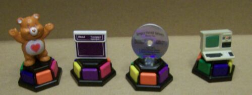Tokens & wedges from Trivial Pursuit Totally 80s edition - Care Bear, CD, PC ... - Picture 1 of 1