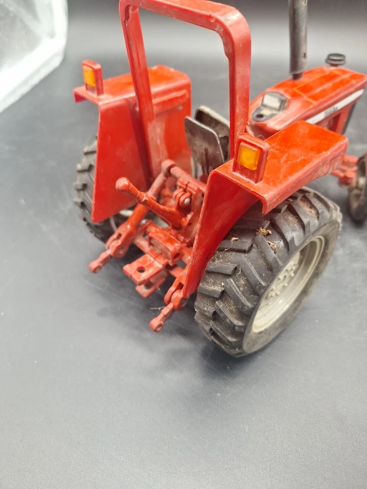 Maisto Hasbro 2001 Tonka Green Plastic Toy Tractor  workinng drop hitch - Image 4 of 4