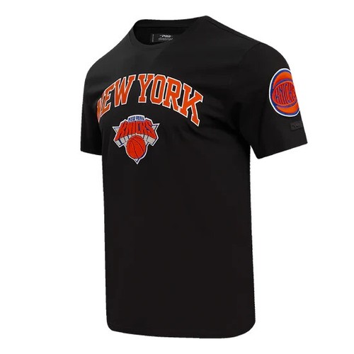 Pro Standard - NBA New York Knicks Classic Bristle Men's Tee - Black/Orange - Picture 2 of 6