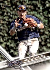 2017 Topps #458 Hernan Perez Milwaukee Brewers