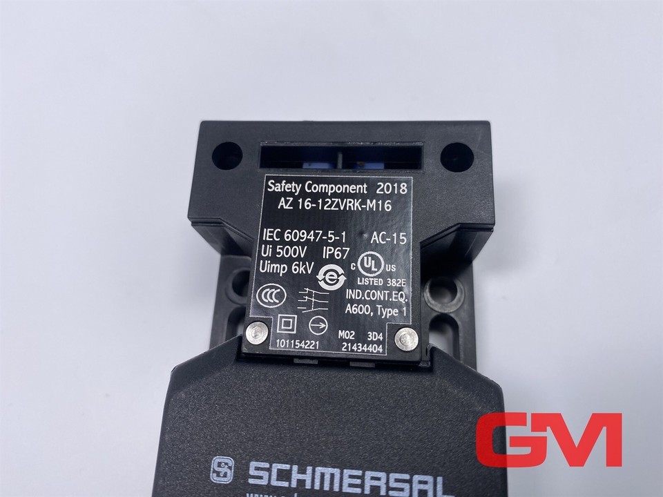 Schmersal 101152725 | AZ 16-12ZVK-M16, Sicherheitsschalter mit getrenntem BetätigerAZ 16-12ZVK | Positionsschalter mit getrenntem Betätiger | Sensorik | Industriekomponenten | Germany Schmersal 101152725 | AZ 16-12ZVK-M16, Sicherheitsschalter mit getrenntem BetätigerAZ 16-12ZVK | Positionsschalter mit getrenntem Betätiger | Sensorik | Industriekomponenten | Germany