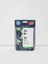 94 black COMBO PACK 95 COLOR ink HP OfficeJet 6200 6210 7210 7310 7410 printer