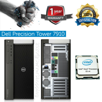 Dell Precision T7910 24-CORE 2x Xeon E5-2680v3 2,50GHz 64GB DDR4 500GB SSD + 8TB