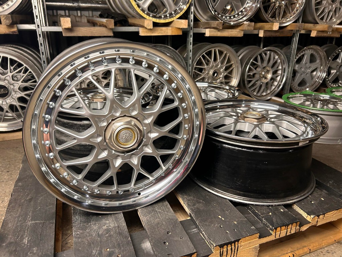 18' JDM Rays Volk Evo 3 8J +45 4/5x114.3 BBS RS RG LM