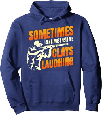 Sometimes I Can Almost Hear Thw Clays Launcher Guns Unisex Hooded Sweatshirt