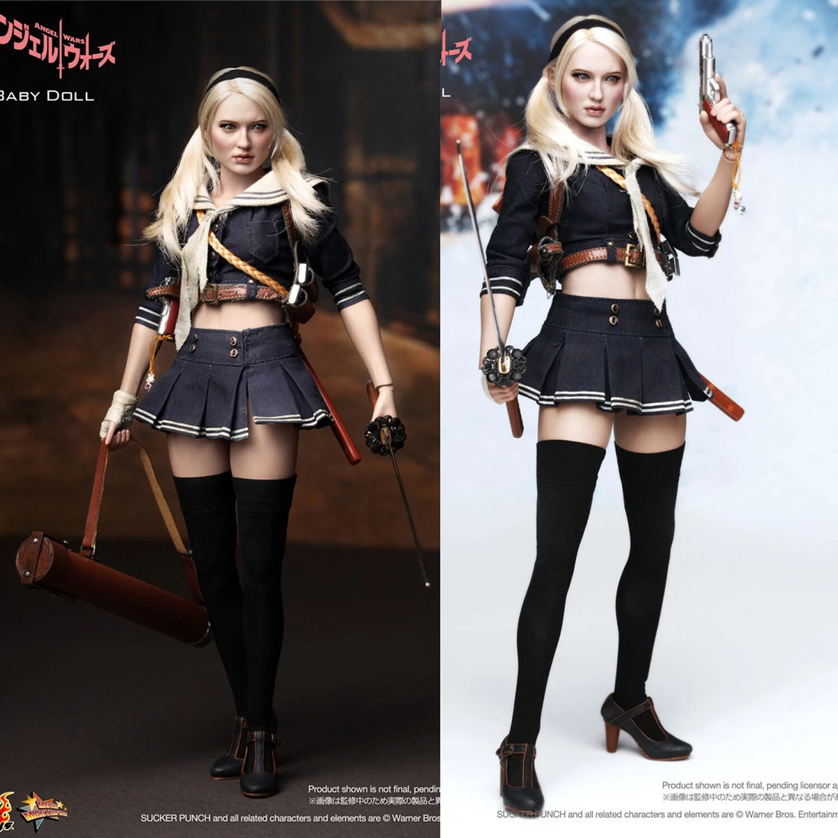 HOTTOYS Sucker Punch Babydoll 1/6 Action Figure Model Collection
