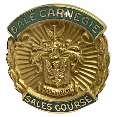 Vintage Lapel Pin 10K GF Dale Carnegie Sales Course 1/10 10K Gold ...