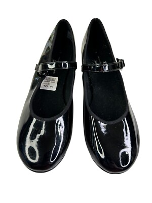 ABT American Ballet Theatre Spotlights Girls Tap Shoes Black