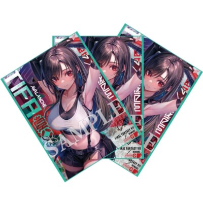Final Fantasy VII Tifa Lockhart Anime 60x Card Game Sleeves | eBay