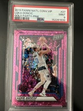 2019 Panini National Convention VIP - Luka Dončić #27 Pink Prizm /50