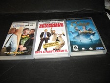 PSP UMD Movies Lot Of 3 WEDDING CRASHERS, THE GOLDEN COMPASS, GUESS WHO SEE PICS