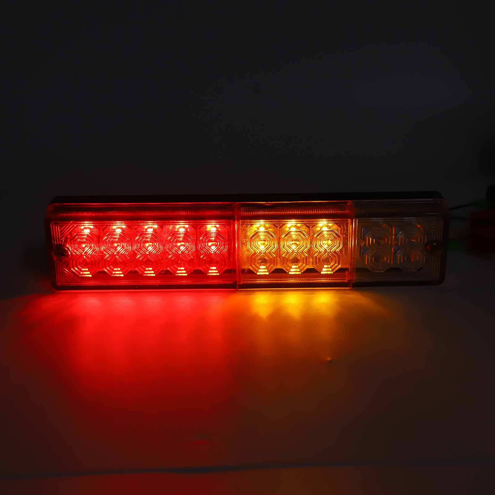 2pcs LED Rear Tail Lights Bright Waterproof For Trucks Trailers