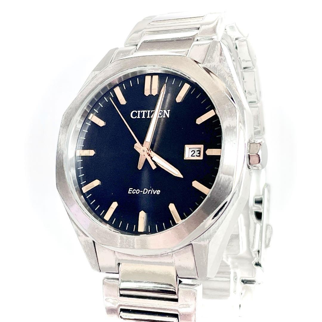 Citizen E111-008TT01 BM7620-83E Eco Drive Date ST.Steel Solar Mens