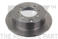 2X Bremsscheibe NK 203024 FüR Lancer Mitsubishi Hyundai Wagon Galant KIA Santamo