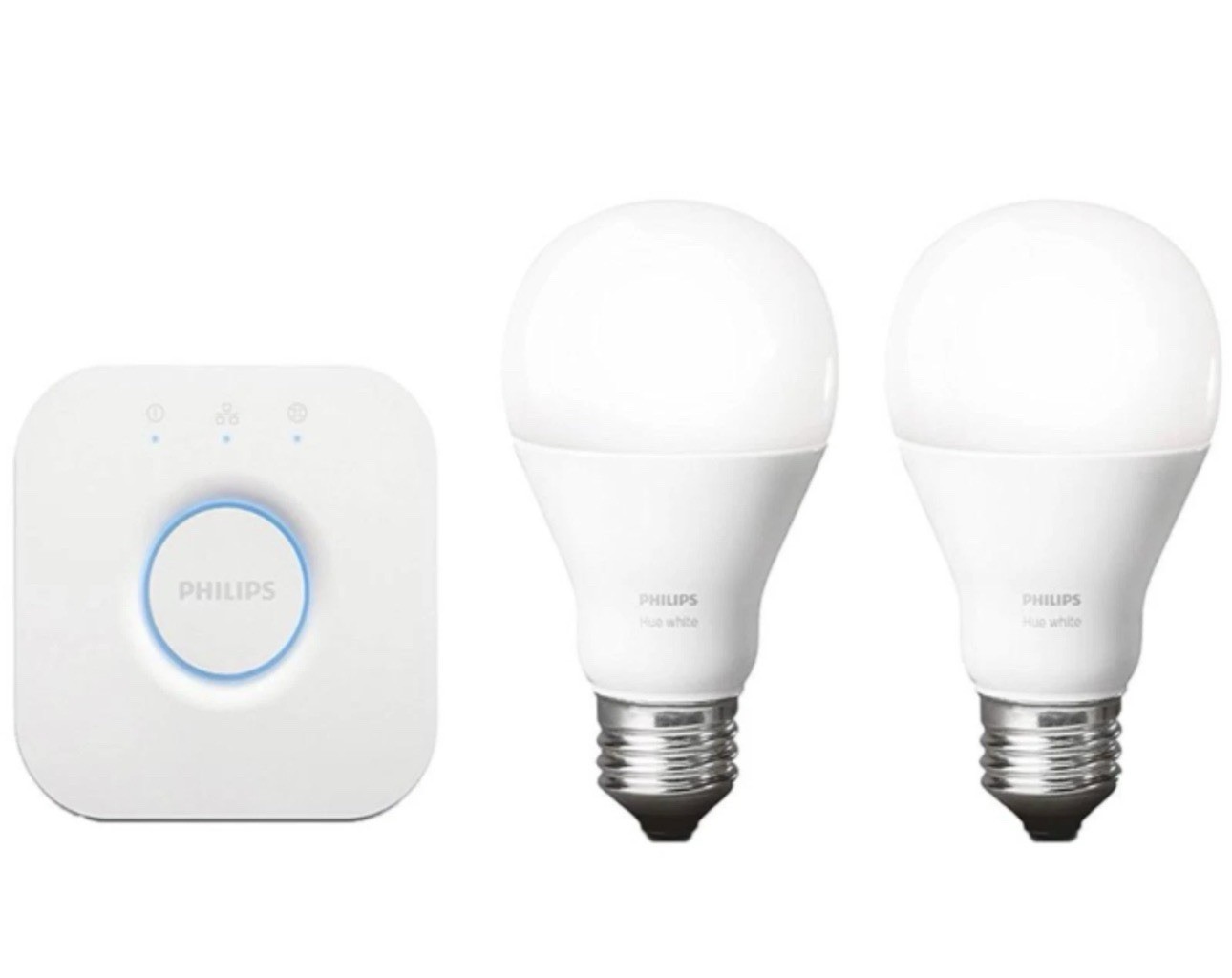 Philips Hue White Lighting Starter Kit Philips Hue E27 White Dimmer Bulbs