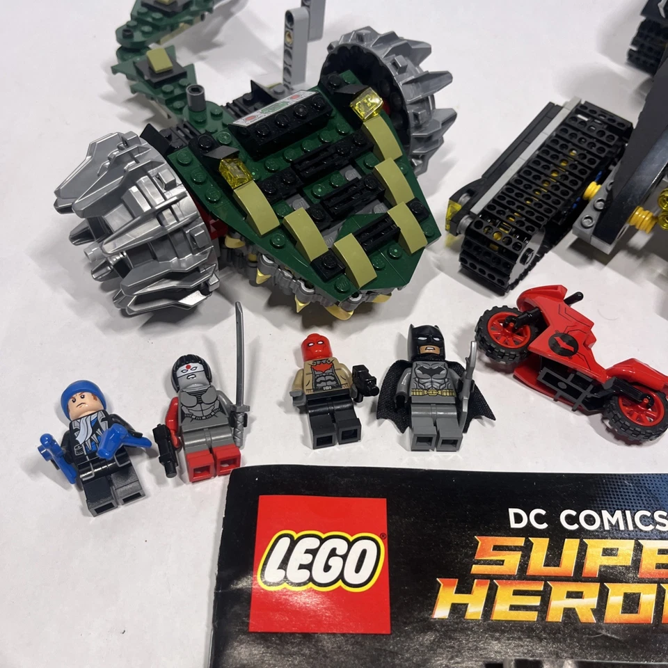 LEGO DC Comics Super Heroes: Batman: Killer Croc Sewer Smash (76055) с руководством - Изображение 4 из 4