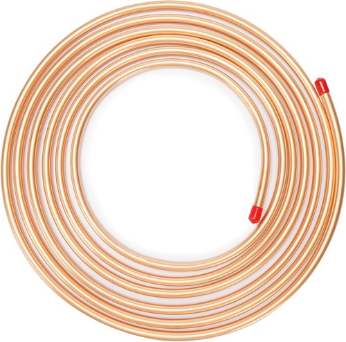 YuJingKey Copper Tubing 3/8" OD x 10 Ft, 99.9% C12200 ASTM OD,