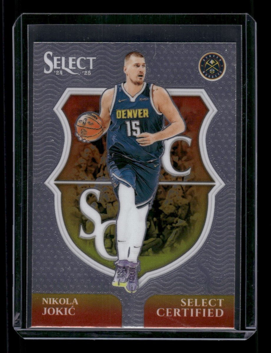 その他 NIKOLA JOKIC PANINI SELECT PSA T25040801 Nikola Jokic 2024-25 Panini Select Certified #3 Denver