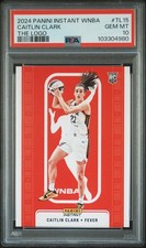 2024 PANINI INSTANT WNBA THE LOGO #TL15 CAITLIN CLARK PSA 10