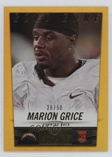 2014 Panini Hot Rookies Rookie Gold Zone 26/50 Marion Grice #404 10ou