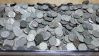 1943 Lincoln Steel Wheat 1c One Cent Lot 1650 Coins Unsearched Phila Denver SF