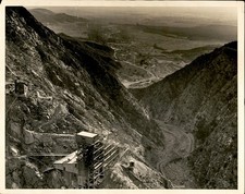 LD413 Orig Photo BOULDER DAM CONSTRUCTION HOOVER DAM BLACK CANYON COLORADO RIVER