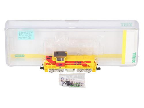 Locomotora diésel Trix 12218 escala N Eisenbahn und Hafen GmbH con DCC #534 LN/caja | Condition: Used