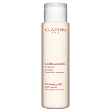 CLARINS CLEANSING MILK GENTIAN COMBINATION OR OILY SKIN 7.0 OZ - NEW