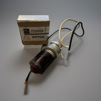  EGS EPTGE Enclosures & Controls Pilot Light RED 