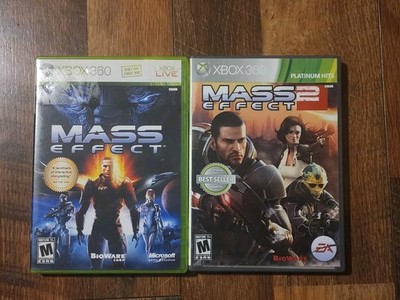 Xbox 360 Mass Effect 1 And 2 CIB 