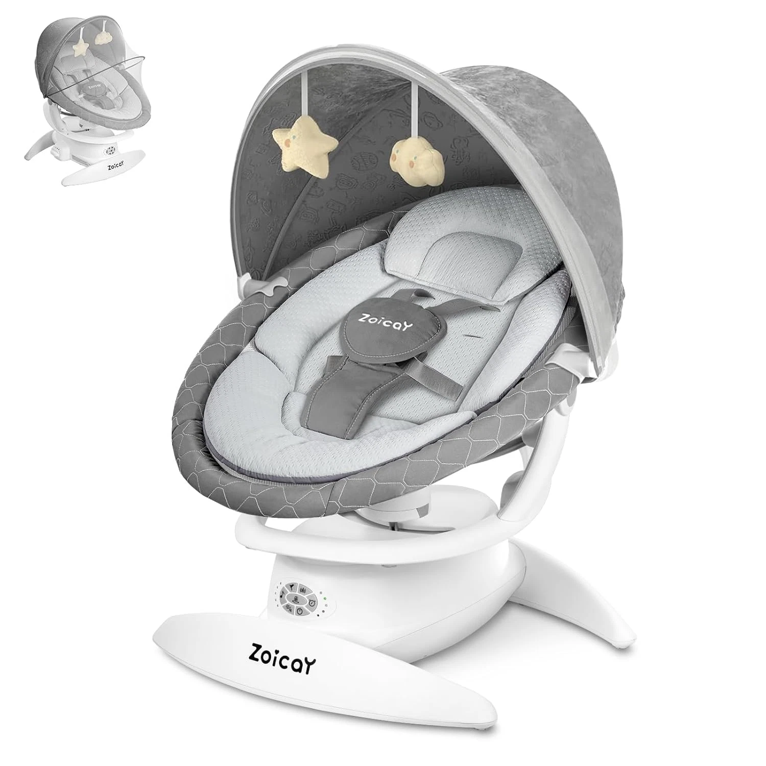 3-In-1 Baby Swing for Infants, Infant Swing with 5 Speeds & 3 Swing Modes, 12 Me
Opens in a new wind