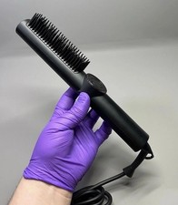 Hair Straightener Brush Curler 3D Smooth Finish Fast Heating Damage Free 230C